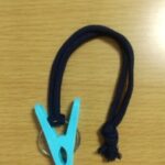 ひも付き洗濯ばさみ 完成 仲良しふもさん一家
