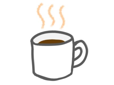 コーヒー 仲良しふもさん一家